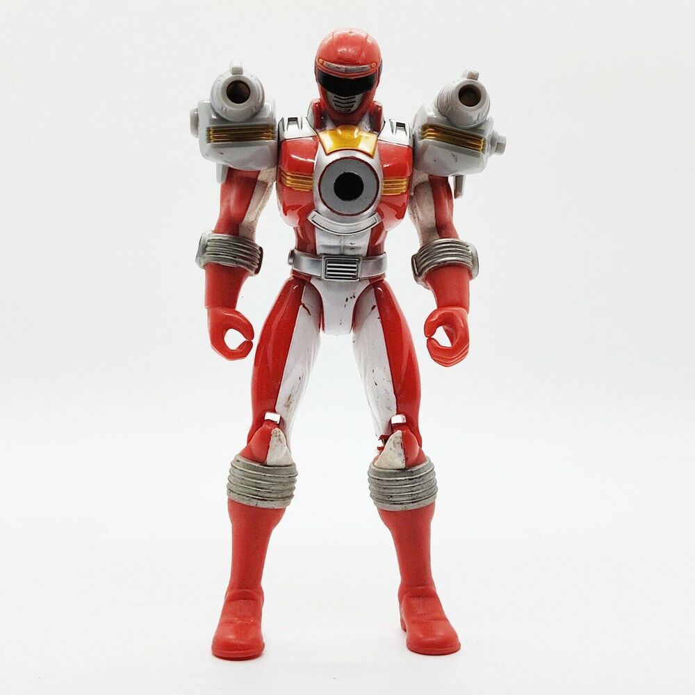 Bandai Power Rangers‎ Operation Overdrive Gyro Launcher Red Ranger 6" Figure
